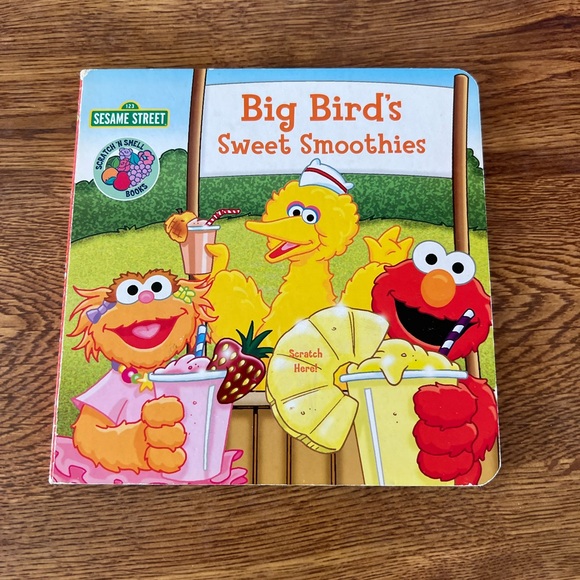 5 Sesame Street Scratch n Sniff Board Books Lot - Picture 9 of 14